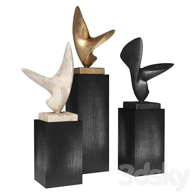 Bird wings figure 3D Models 3DSKY