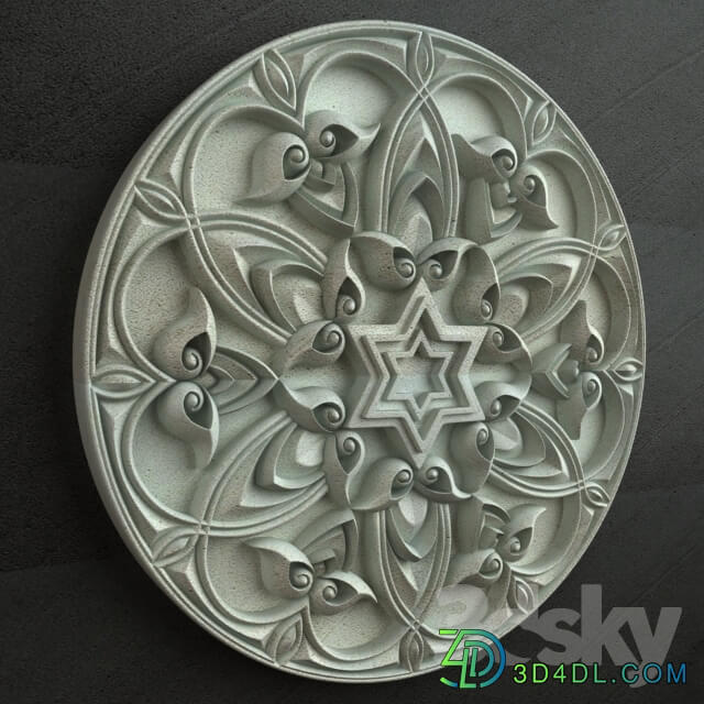 Arabic Crafting Ornament 006
