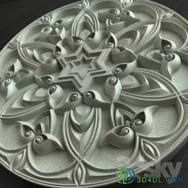 Arabic Crafting Ornament 006
