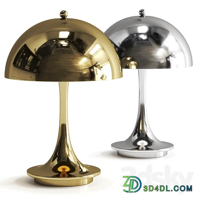 Panthella Portable by Louis Poulsen Table Lamp 3D Models