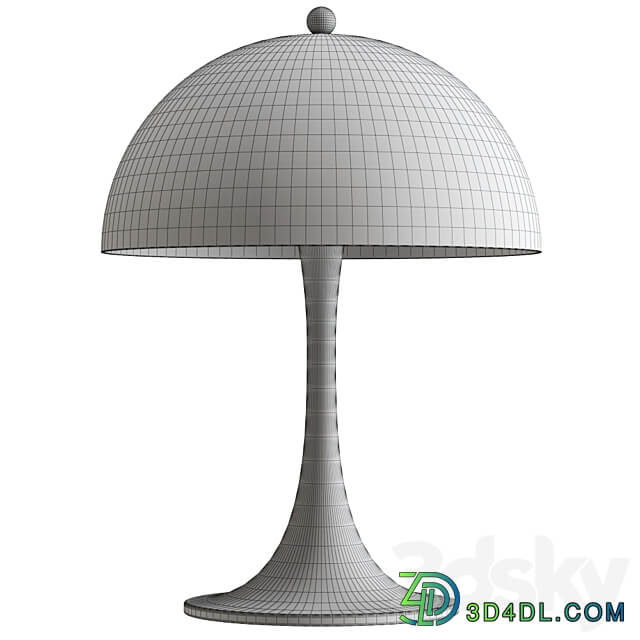 Panthella Portable by Louis Poulsen Table Lamp 3D Models