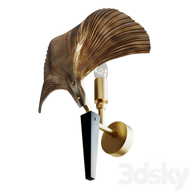 Wall lamp Ginkgo 3D Models 3DSKY