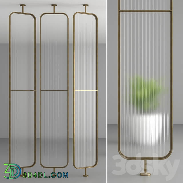 Decorative partition 3D Models 3DSKY