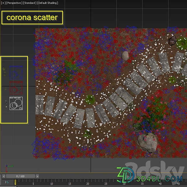 Stepping Stone Designs Decorative Floor Grass 02