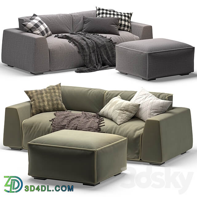 Milano Bedding Parker sofa 3D Models 3DSKY