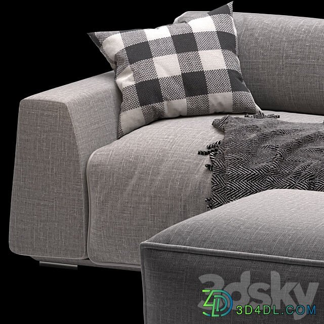 Milano Bedding Parker sofa 3D Models 3DSKY