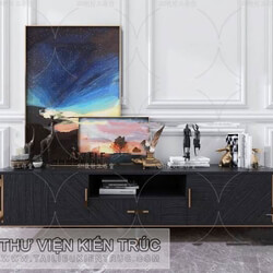11 TV Cabinet 3dsmax Model  