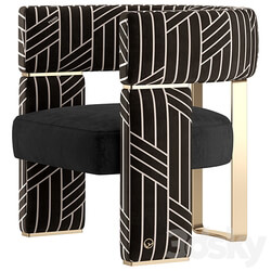 armchair Margaret by Fendi Casa 3D Models 3DSKY 