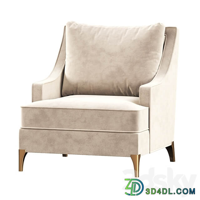 Accent armchairs Rowe 3D Models 3DSKY