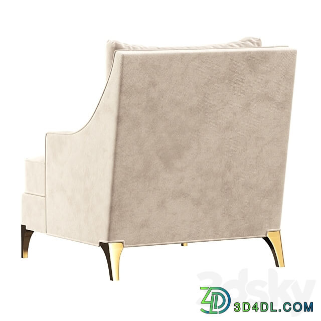 Accent armchairs Rowe 3D Models 3DSKY