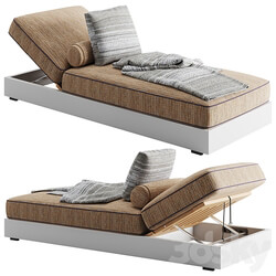 Flexform freeport chaise longue 3D Models 3DSKY 