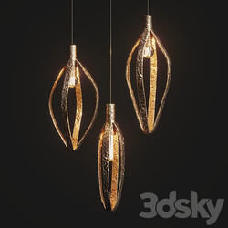 Handmade pendants FLASHLIGHT Vetvistore Pendant light 3D Models 3DSKY 