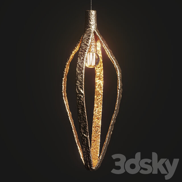 Handmade pendants FLASHLIGHT Vetvistore Pendant light 3D Models 3DSKY