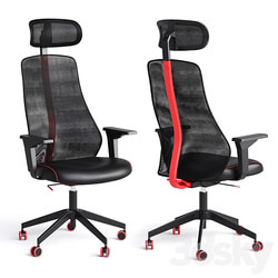 Computer gaming chair MATCHSPEL IKEA 3D Models 3DSKY 
