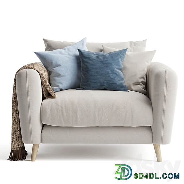 Squishmeister Armchair 3D Models 3DSKY