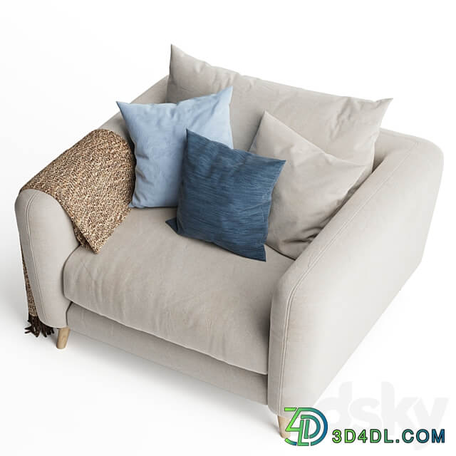 Squishmeister Armchair 3D Models 3DSKY