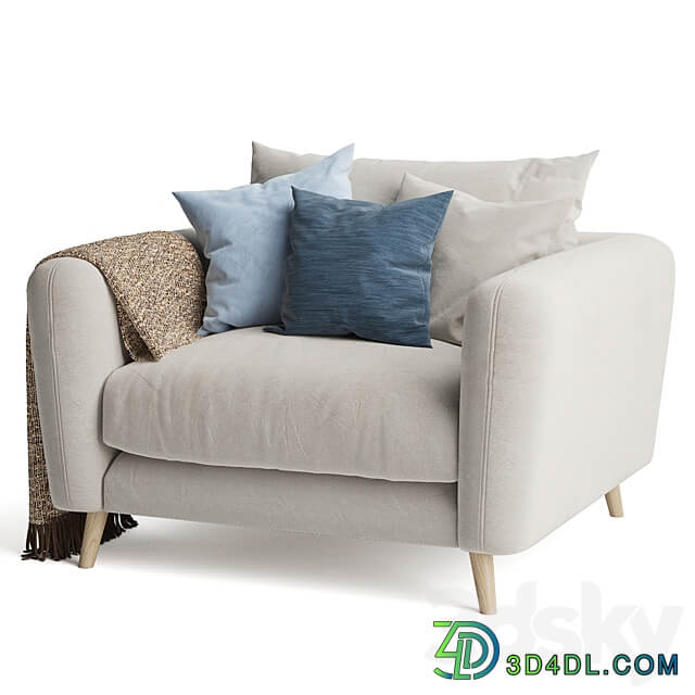 Squishmeister Armchair 3D Models 3DSKY