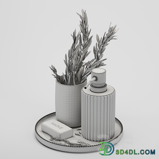 decorative set 03 3D Models 3DSKY