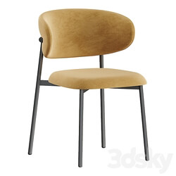 Potocco Olenadro dining chair 3D Models 3DSKY 