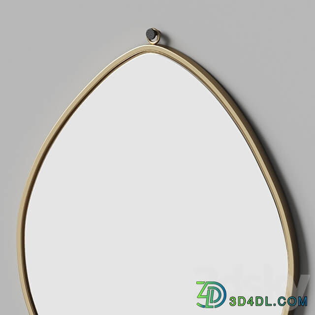 Organic Shaped Mirrors by West Elm 3D Models 3DSKY