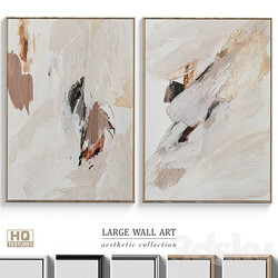 Abstract Textural Wall Art C 361 3D Models 3DSKY 