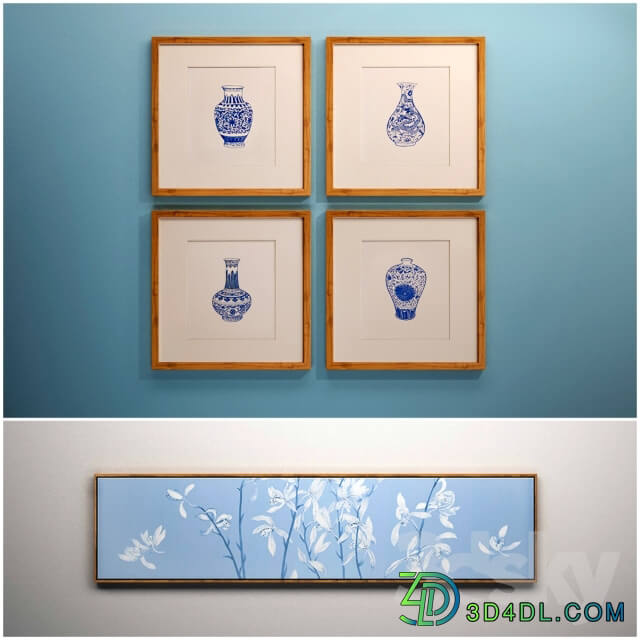 The picture in the frame 12 Pieces Collection 24 