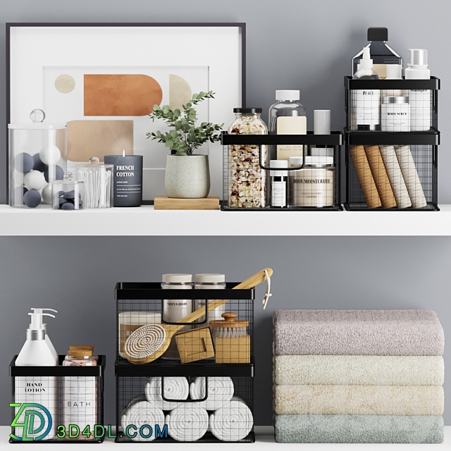 Bathroom accessories 0002 3D Models 3DSKY