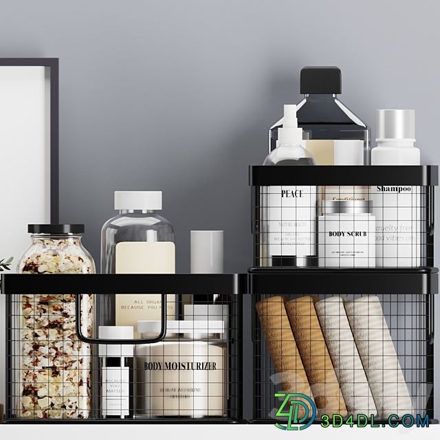 Bathroom accessories 0002 3D Models 3DSKY