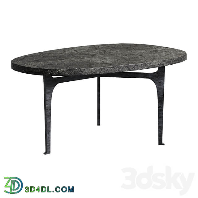 Stonehenge coffee table with stone top Coffee table coffee table 3D Models 3DSKY