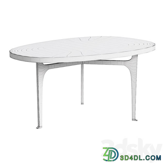 Stonehenge coffee table with stone top Coffee table coffee table 3D Models 3DSKY