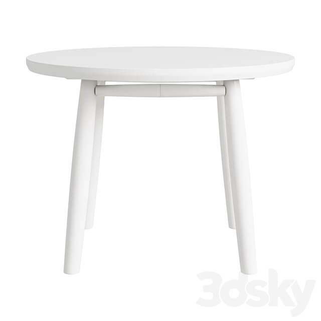 Narvik dining table round 3D Models 3DSKY