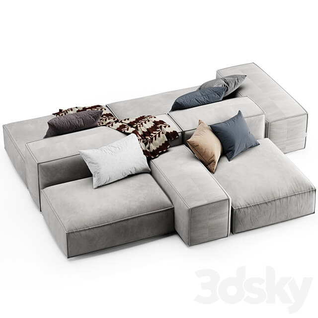 Extrasoft living divani 3D Models