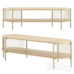 JYSK EGELEV TV bench Table 3D Models 