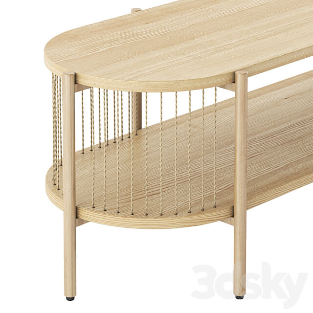 JYSK EGELEV TV bench Table 3D Models