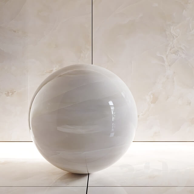 Onyx porcelain stoneware Onice Alabastrino 3D Models