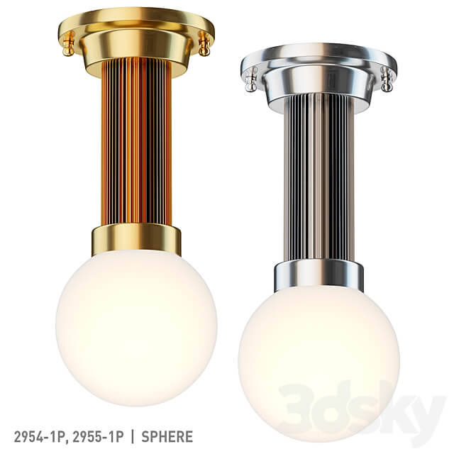 Favorite 2954 1P 2955 1P Ceiling lamp 3D Models