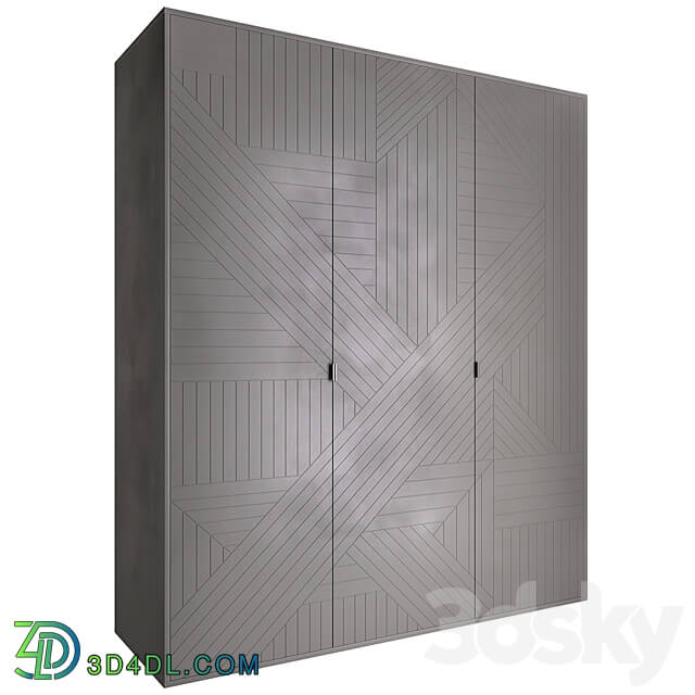 The IDEA wardrobe CS225 Wardrobe Display cabinets 3D Models