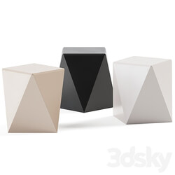 Pablo piano Rubelli Casa Side table 3D Models 