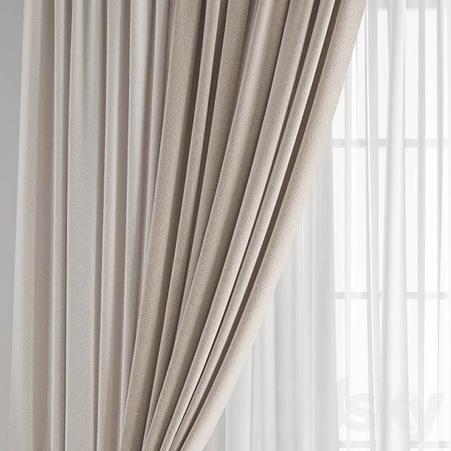 Curtain 420 3D Models