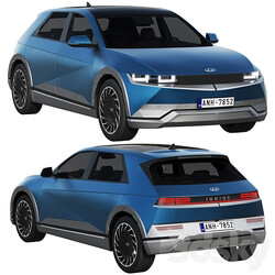 Hyundai IONIQ 5 2022 3D Models 