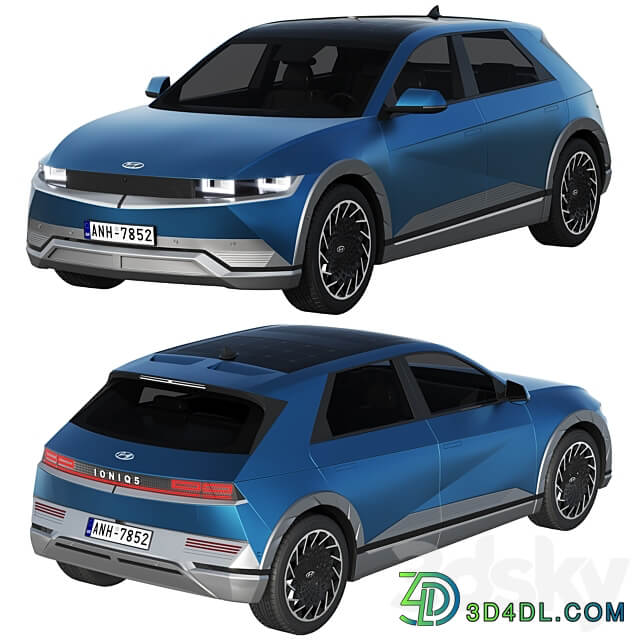 Hyundai IONIQ 5 2022 3D Models