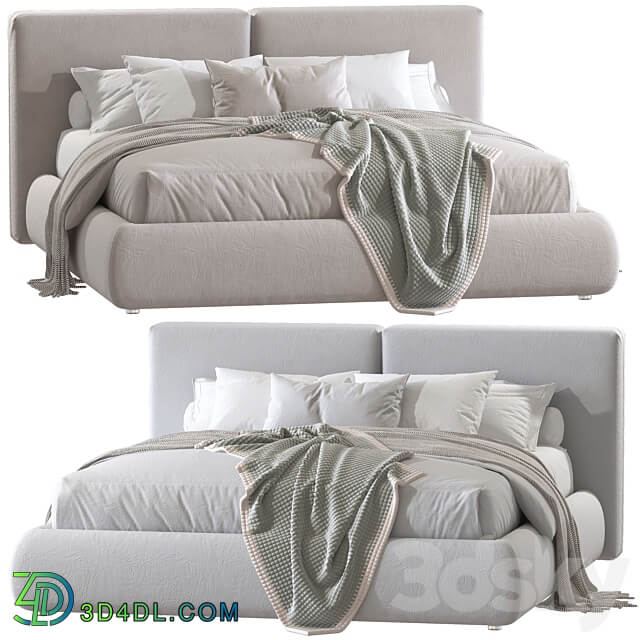 Double bed 61 Bed 3D Models