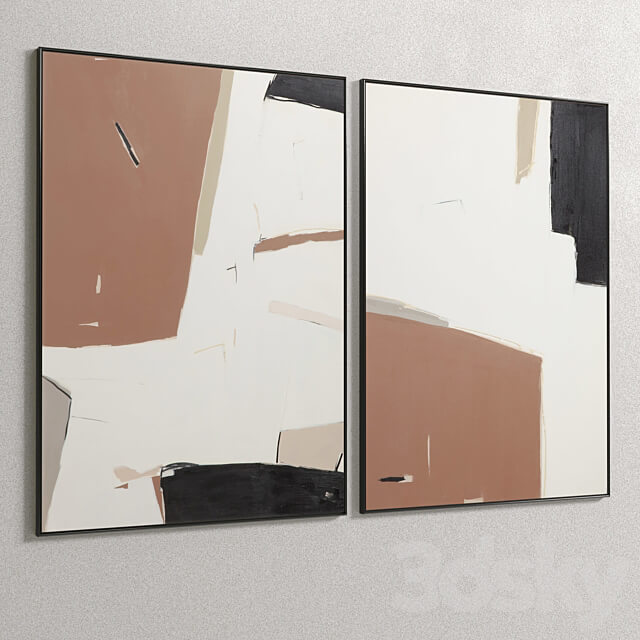 Plaster Two Photo Frame E 29 3D Models