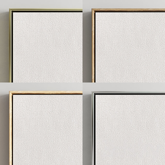 Plaster Two Photo Frame E 29 3D Models