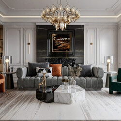  Living Room Interior by Doan Nguyen 
