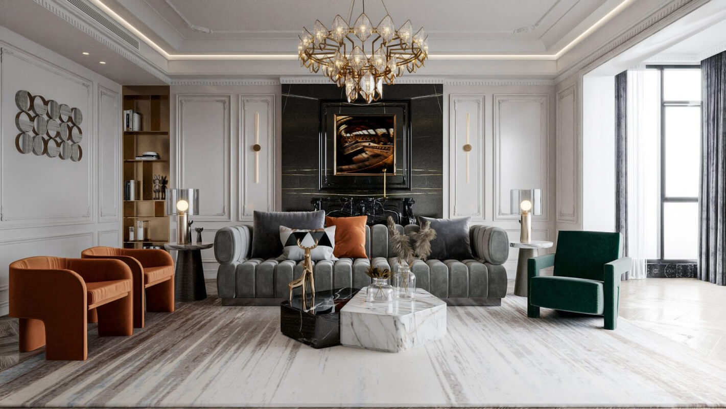  Living Room Interior by Doan Nguyen