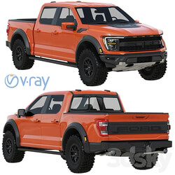 Ford F 150 Raptor 2021 3D Models 