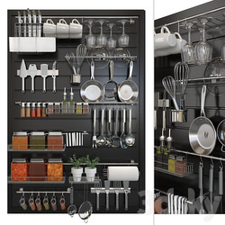Kitchen Accessories 01 3D Models 