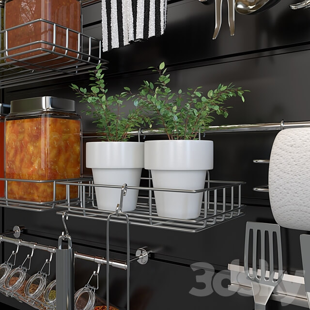 Kitchen Accessories 01 3D Models