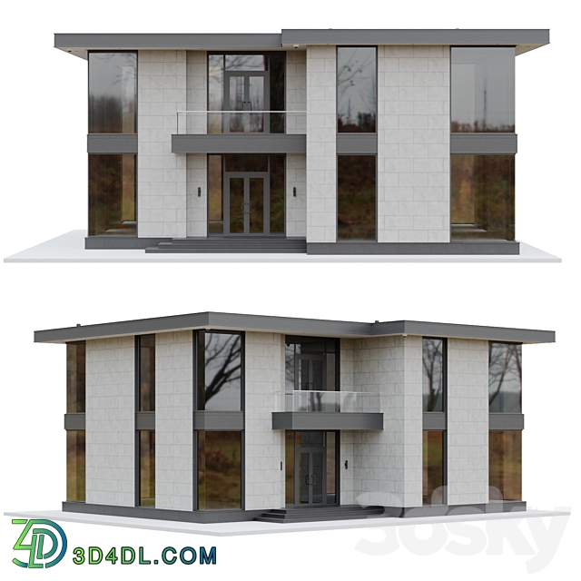 Buildings 002 3D Models